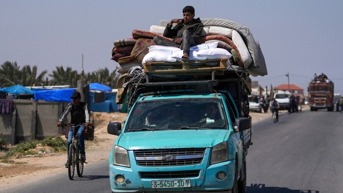 Palestinians on the run