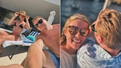 Mikaela Shiffrin und Aleksander Aamodt Kilde lassen sich‘s gut gehen. (Bild: Instagram.com/akilde)