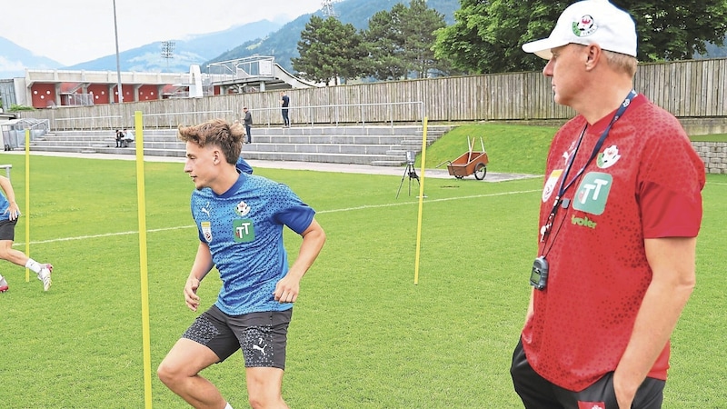 Eine Woche wird in Wattens nachtrainiert. (Bild: Birbaumer Christof/Christof Birbaumer)