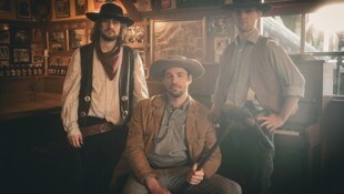 Western-Heroes: Fuchsl, Dani und Stef (v.l.). Hörenswert!