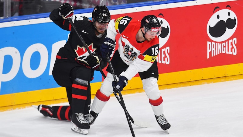 Austria put in a heroic, historic performance against Canada, to which one can only tip one's hat enthusiastically ... (Bild: AFP)