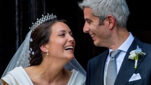 Prinzessin Alexandra und ihr Mann Nicolas Bagory freuen sich über die Geburt ihres ersten ...