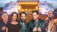 Das Donauinselfest ist das größte Freiluftfestival Europas. Zu den Headlinern zählen Wolfgang Ambros, Christina Stürmer, The BossHoss und Wanda. Sie geben sich heuer in der „Krone Area“ das Mikrofon in die Hand. (Bild: Donauinselfest 2024 Krone KREATIV,)