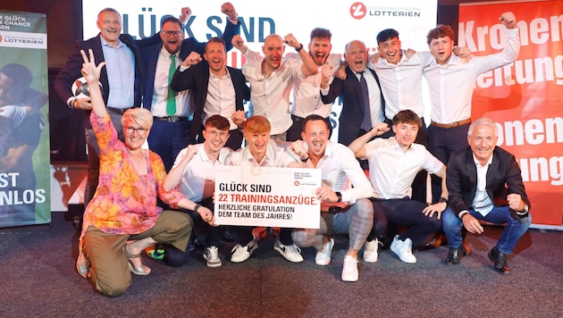 Neudorf/Parndorf Juniors krönte sich zum burgenländischen Gesamtsieger. (Bild: Groh Klemens/klemens groh)