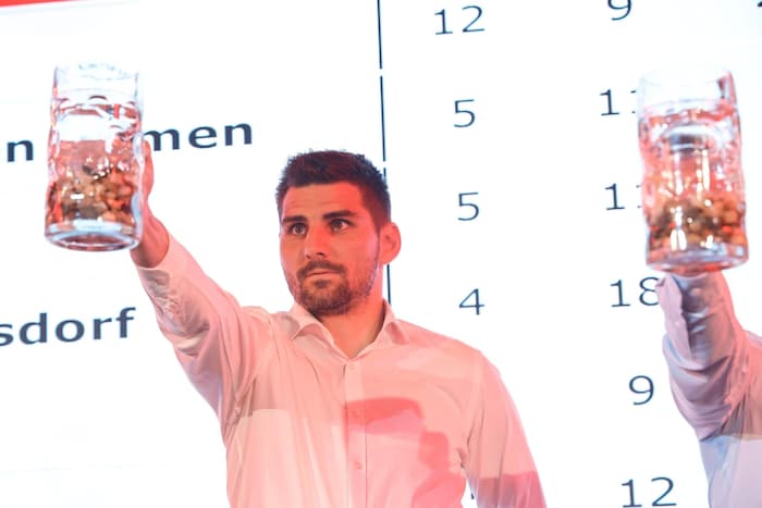 Christopher Majer (SV Forchtenstein) lifted the beer mug - and lifted his team into the final.
