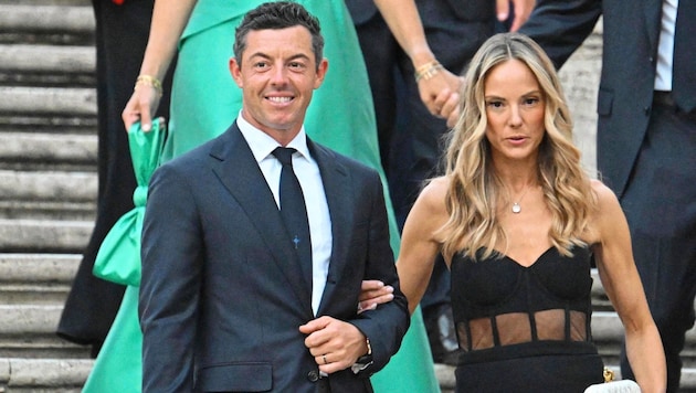 Golf-Superstar Rory McIlroy und Erica Stoll lassen sich nach siebenjähriger Ehe scheiden. (Bild: AFP)