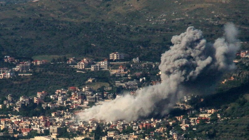 Izraeli támadás Libanon ellen (Bild: AFP/Rabih Daher)