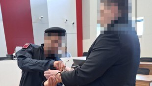 Der 33-Jährige wurde aus der U-Haft vorgeführt.