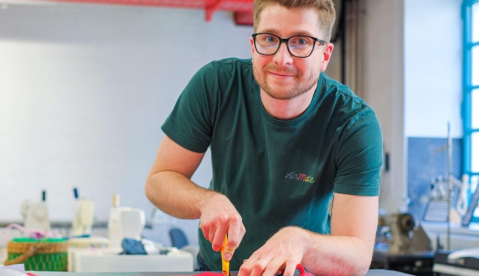 FH-Student Christopher Brummayer (29) gründete das Start-up gemeinsam mit seiner Geschäftspartnerin Melissa Leibetseder.