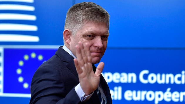 Robert Fico'ya suikast girişiminin ardından büyük dehşet (Bild: APA/AFP/JOHN THYS)