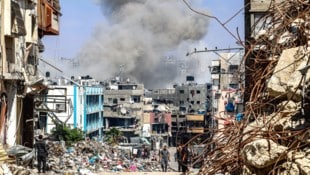 Israelischer Angriff auf Jabalia im Norden des Gazastreifens (Bild: AFP)