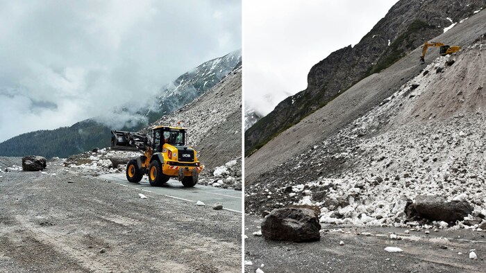 Around 1500 working hours: The clearing and safety work has been completed.