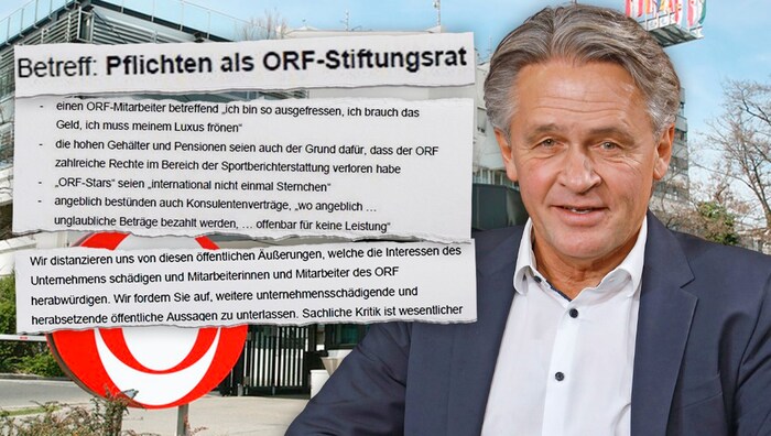 Excerpts from the original letter to Peter Westenthaler