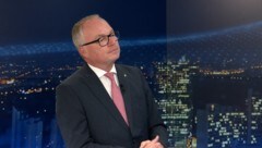 ÖVP-Landesrat aus Niederösterreich Stephan Pernkopf im Live-Talk auf krone.tv.  (Bild: krone.tv)