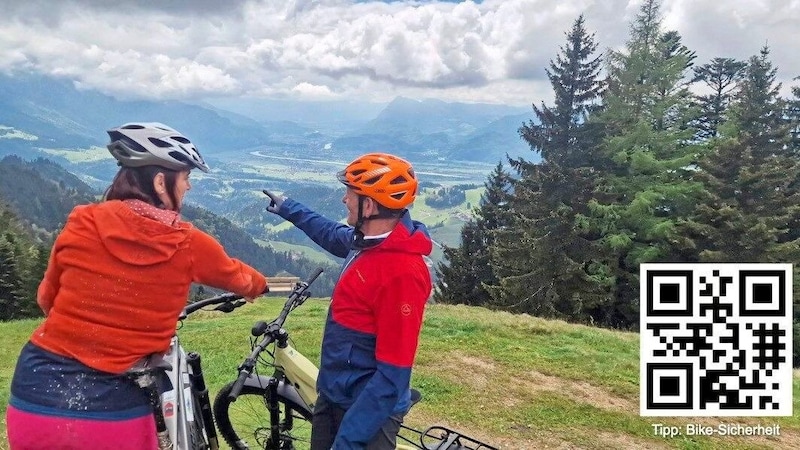 Der Blick von der Karspitze ins Inntal. (Bild: Silberberger Toni)