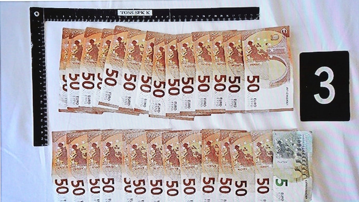 "Dirty" drug money.