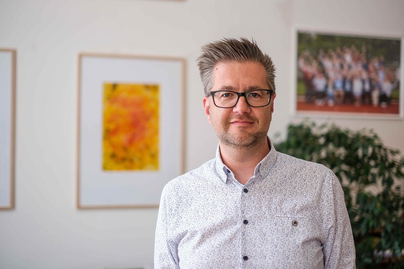 Gerhard Breuer, Director of the Akademisches Gymnasium Linz (Bild: Horst Einöder/Flashpictures)