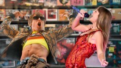 Von Bilderbuch bis Taylor Swift: Die Ö3 Austria Top 40 bilden Woche für Woche ab, was die heimischen Musikfans begeistert.  (Bild: picturedesk Krone KREATIV,)