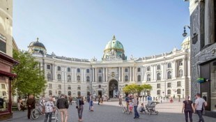 Der Michaelerplatz in Schrebergarten-Optik.