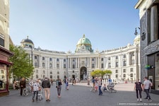 Der Michaelerplatz in Schrebergarten-Optik. (Bild: (c) ZOOMVP.AT)