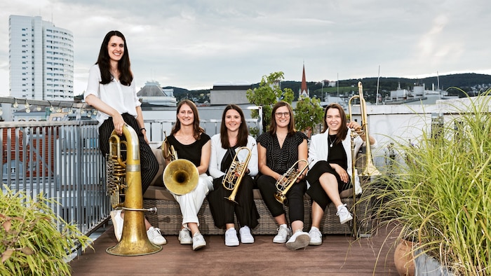 Die fünf Mädels von Quinttonic treten am 7. Juni auf.