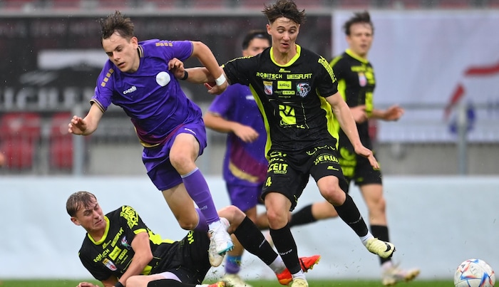 Das U18-Derby zwischen Klagenfurt und WAC endete 2:0