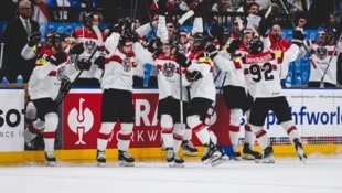 Österreich hatte bei der Eishockey-WM bisher viel Grund zum Jubeln. (Bild: GEPA pictures)