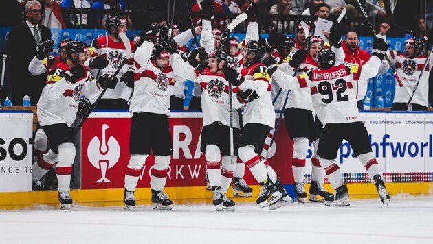 Austria has had plenty to cheer about at the Ice Hockey World Cup so far. (Bild: GEPA pictures)