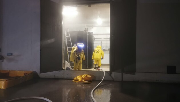 Gefährlicher Einsatz in Klagenfurt.