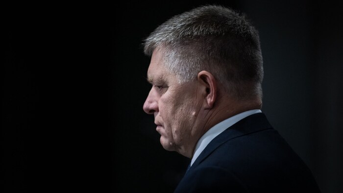 Regierungschef Robert Fico gibt den linksliberalen Medien des Landes die Schuld an der ...