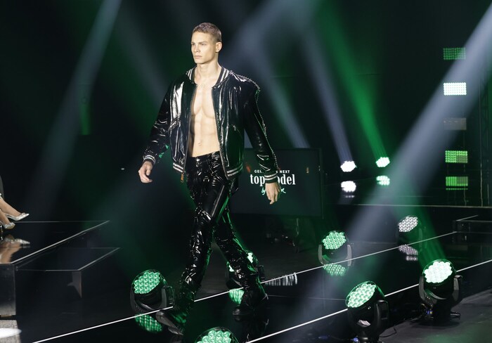 Besonders die Male-Models hatten es Collins angetan.