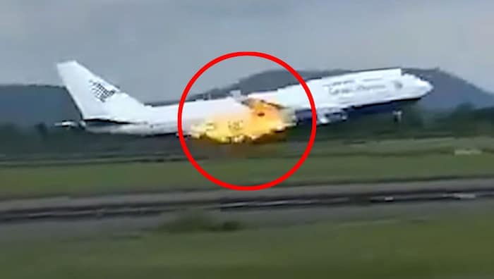 Die Maschine landete wieder sicher auf dem Flughafen von Makassar.