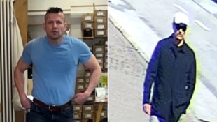 Die Polizei veröffentlichte Fahndungsfotos von den Männern. Wem sind die beiden Anfang April ...