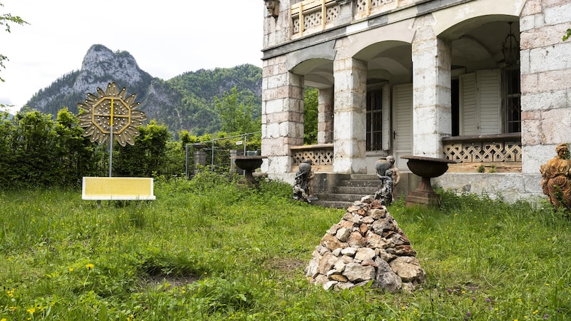 Der Garten der „Russenvilla“ (Bild: Otto Saxinger)