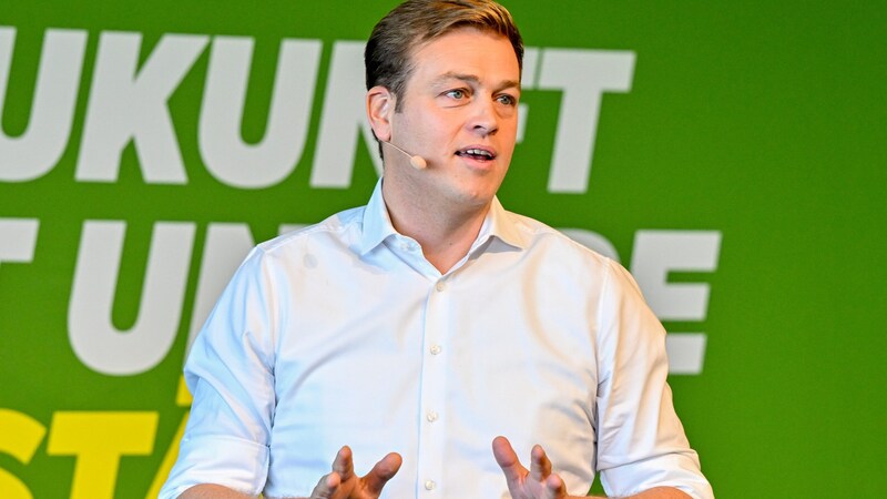 Stefan Kaineder from the Greens: 8 percent. (Bild: Dostal Harald/© Harald Dostal / 2023)