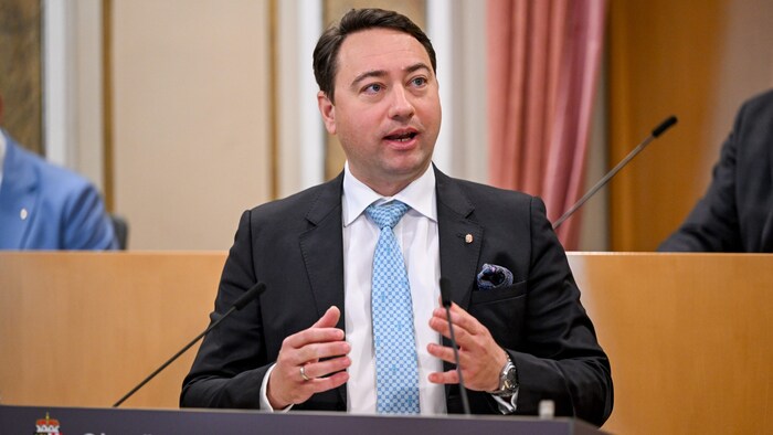 Manfred Haimbuchner, leader of the Freedom Party in Upper Austria and deputy governor: Only 15 ...