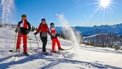 So schöne Schneebilder wie aus dem Dachstein West-Skigebiet soll es zukünftig auf dem Abtenauer Karkogel wieder häufiger zu sehen geben. Eine neue Beschneiung soll es möglich machen (Bild: Hörmandinger Reinhard)