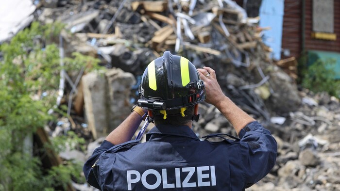 Spuren, die auf eine Explosion hindeuten würden, konnten nicht gefunden werden
