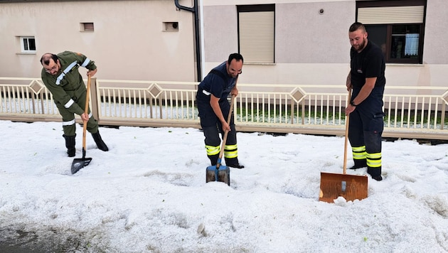 Die meisten Einsätze wurden im Nordburgenland verzeichnet, zwei gab es im Bezirk Güssing. (Bild: APA/BFKDO GÜSSING)