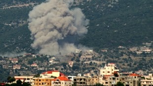 Luftangriff auf den Libanon (Archivbild) (Bild: APA/AFP/Rabih DAHER)