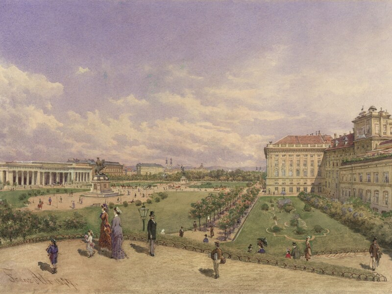 Den Heldenplatz zu entsiegeln wäre auch historisch korrekt. (Bild: Wien Museum / Franz Alt)