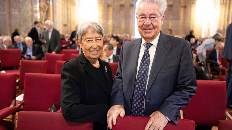 Former Federal President Heinz Fischer and his wife Margit were among the guests at the ceremony (Bild: ÖÄW/Daniel Hinterramskogler)