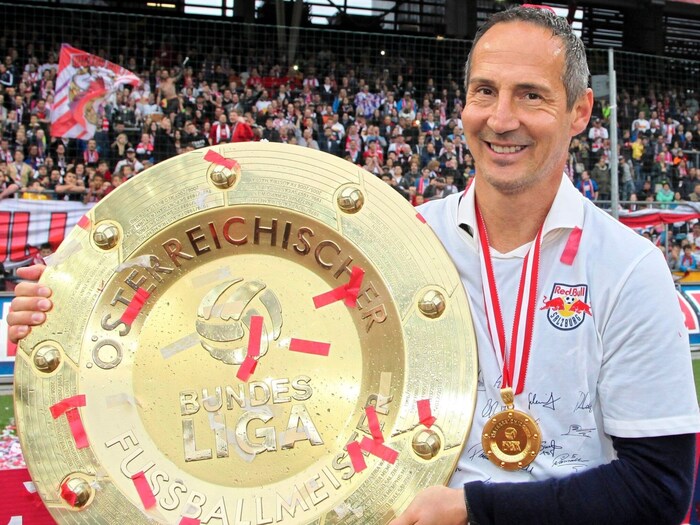 Hütter führte Salzburg 2014/15 zum Double.