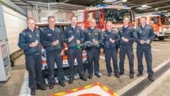 Zu den sechs Drohnenpiloten zählen auch alle Zugskommandanten der Berufsfeuerwehr Klagenfurt. (Bild: Stadtkommunikation)