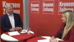 Andreas Schieder war im „Krone“-Studio zu Besuch und stellte sich Ihren Fragen. (Bild: JOMO KG)