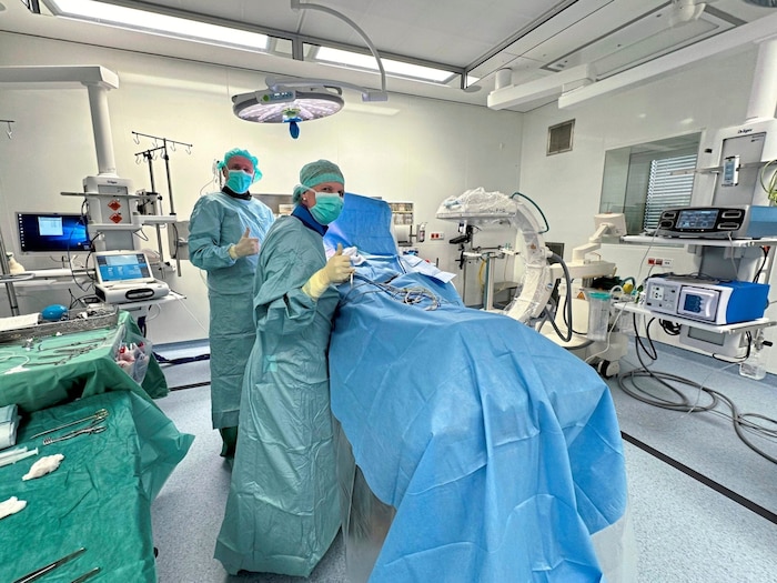 The cardiology department has significantly more capacity in the new Oberwart clinic and can carry out many procedures at the same time
