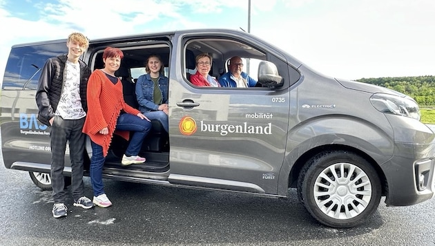 Public transport family from Dreihütten uses BAST and bus. The Katonas, son Philipp, mom Petra, daughter Alina and grandma Herta are fans of VBB's Burgenland public transport service. (Bild: Schulter Christian)