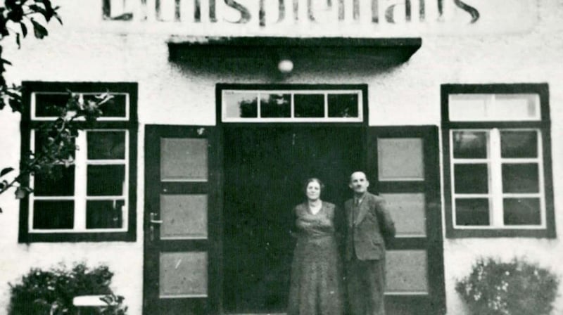 Founders Felix and Theresia Schnöll, 1927 (Bild: Kino Mittersill)