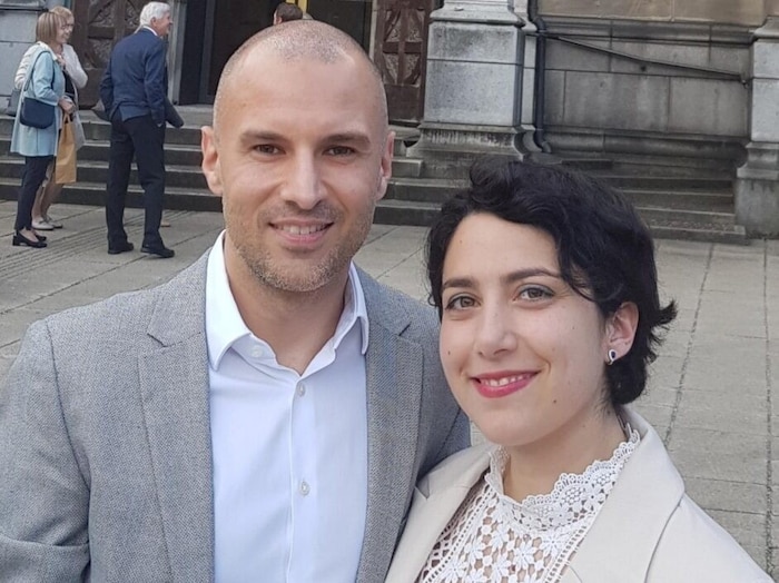 Dario and Lia, a couple of Italian origin, were confirmed in St. Mary's Cathedral in Linz. The ...