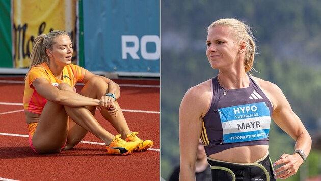 Ivona Dadic (left), Verena Mayr (Bild: APA/EXPA/PETER RINDERER)